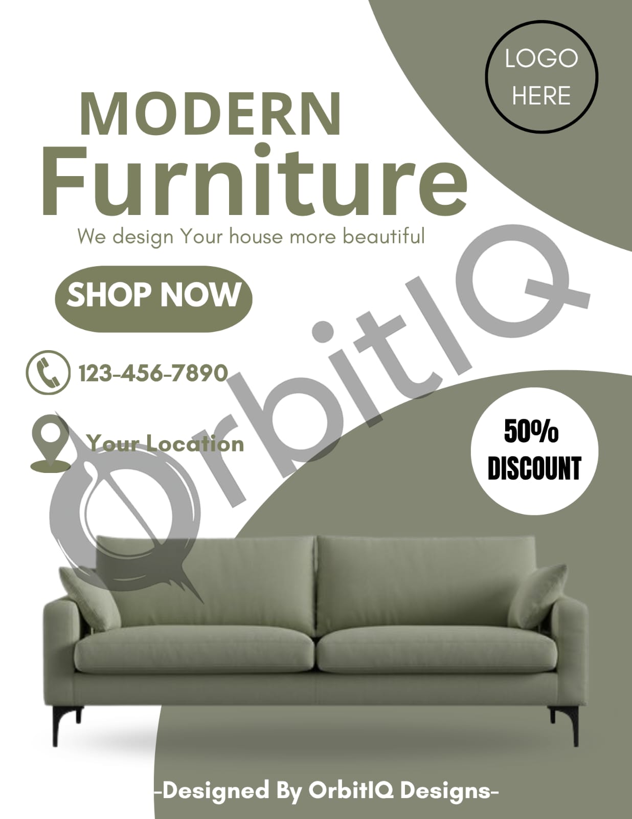 Modern Furniture Poster